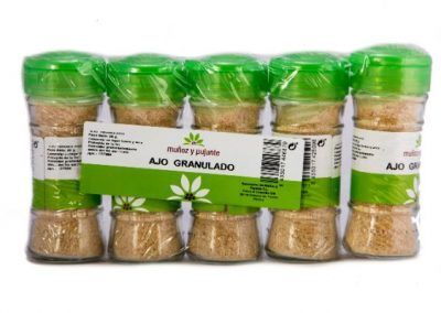 tarro ajo granulado muñoz y pujante 30 gr