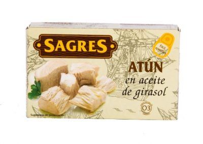 lata atún en aceite de girasol sagres