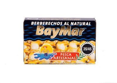 lata berberechos al natural baymar pesca artesanal 35/45