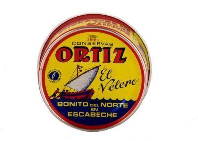 lata de bonito del norte en escabeche conservas ortiz el velero
