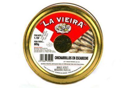 lata chicharrillos en escabeche la vieira