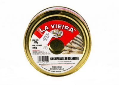 lata chicharrillos en escabeche la vieira 1150 gr