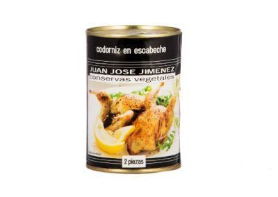lata codorniz en escabeche jjj 2 piezas