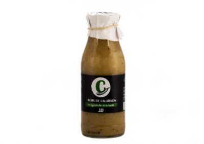 botella cristal crema calabacin 500 ml