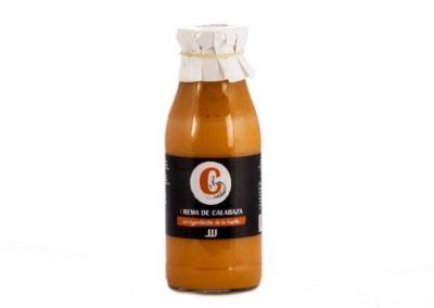 botella cristal crema calabaza 500 l