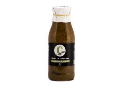 botella cristal crema verduras 500 ml