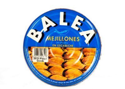lata mejillones en escabeche balea