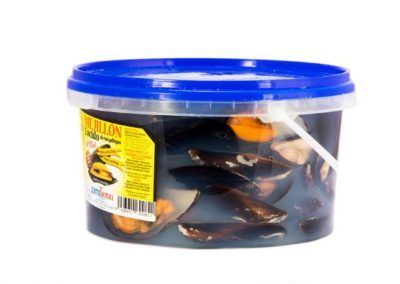 cubo mejillones cocidos 2 kg