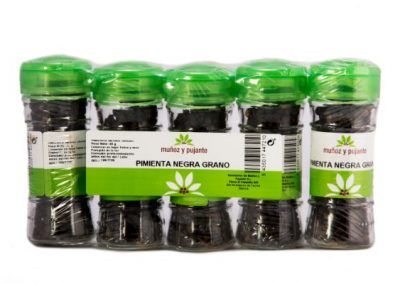 tarro pimienta negra grano muñoz y pujante 40 gr