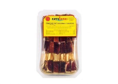 pincho de cecina y queso arteinaki