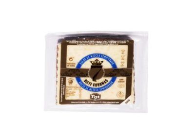 queso mezcla semicurado siete coronas