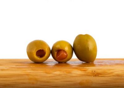 aceitunas rellenas de pimiento