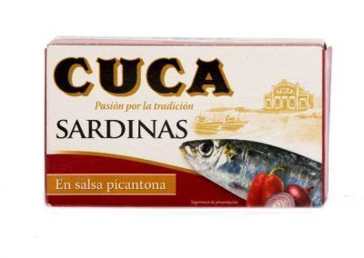 lata sardinas en salsa picantona cuca