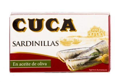 lata sardinillas en aceite de olvia cuca
