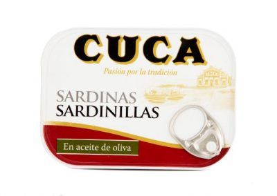 lata sardinillas en aceite de oliva cuca